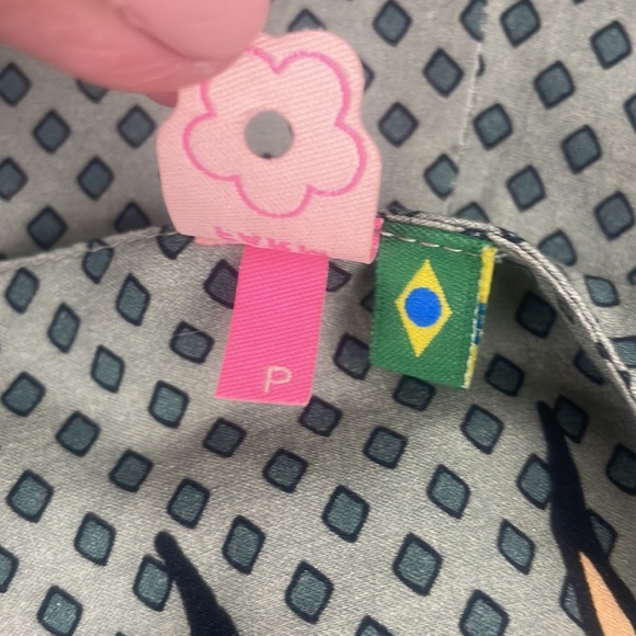 Farm Rio short sleeved Sunflower Print Romper Sz P - Picture 16 of 16